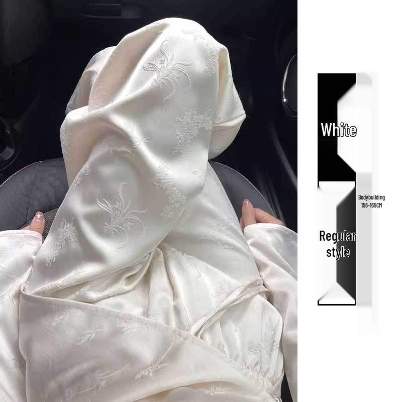 

Женские широкие жаккардовые атласные брюки - Национальный стиль, Облегающий крой, Маленький размер - Весна/Лето 2XL (Recommended for 131-150 lbs)