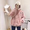 Winter New Imitation Rex Rabbit Wool Lamb Plush Coat Women's Velvet Thickened Student Loose Tide Other