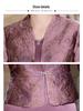 2025 Autumn Elegant Mother-in-Law Two-Piece Wedding Suit