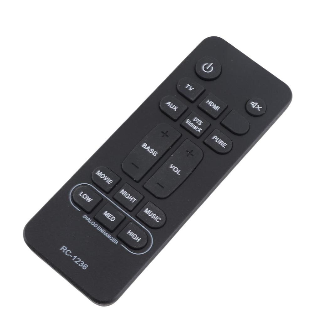 Soundbar Remote Control Battery Powered Sound Remote Control Replacement for Bar Speaker