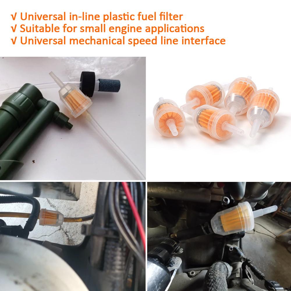 5pcs 1pc Universal Motorcycle Scooter Off-Road Vehicle Modification Accessories Gasoline Filter Universal Gasoline Cup Filter