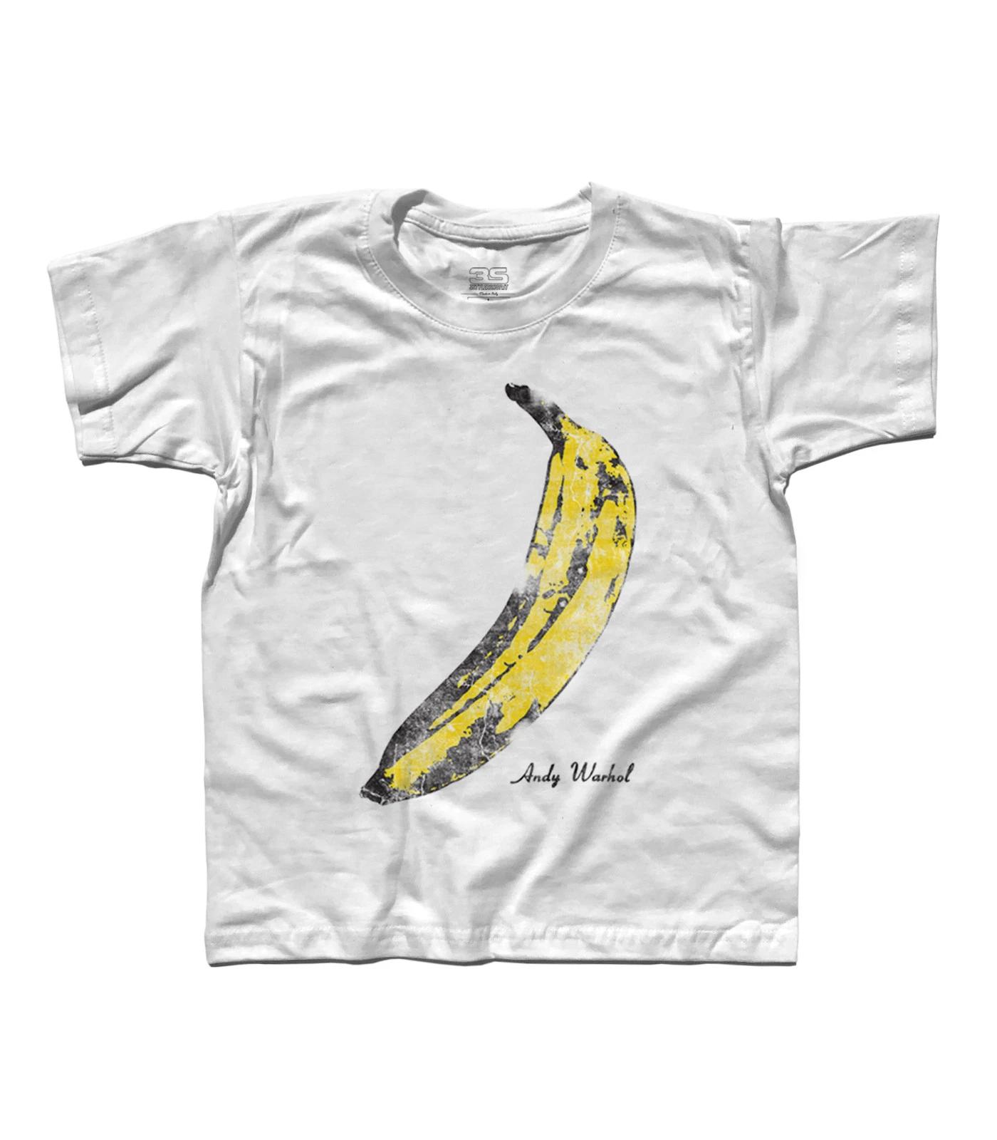 ANDY BANANA Velvet Rock and Pop Art Kids T-Shirt- 160