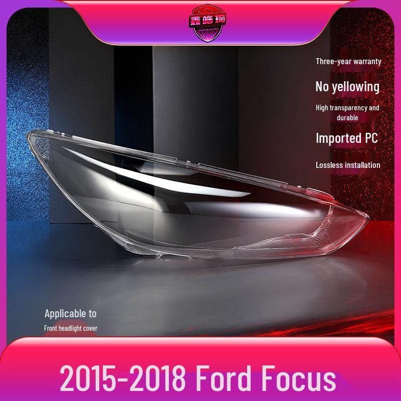 Ford Focus 2015-2018 Headlight Lens Cover Shell Replacement.