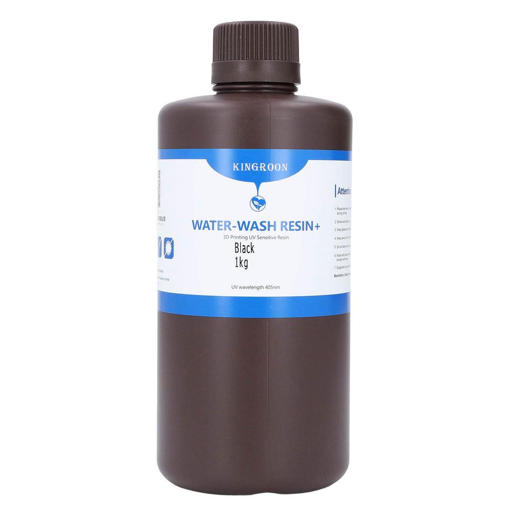 3D Printer Resin Castable Photopolymer UV Curing Resin for LCD DLP SLA 3D Printer Black 1000g