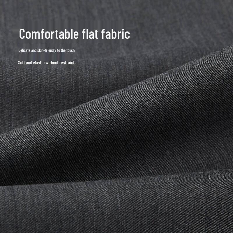 HLA Men's Slim-Fit Business Casual Trousers