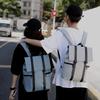 Couple Tooling Bag Business Casual Backpack Harajuku College Student School Bag