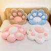 Cute 70*60Cm Kawaii Cat Paw Plush Toys Cute Soft Stuffed Floor Cushion Chair Sofa Butt Pad For Home Room Decoration Office Nap Dolls