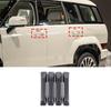 Carbon fiber ABS Car Outer Door Handle Cover Trim For Hyundai Santa Fe 2024+