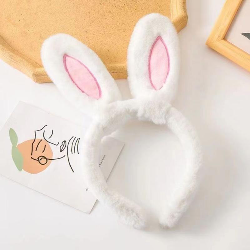 Easter Headband Cartoon-Inspired Party Props Hairband Lolita Cosplay Headwear Playful Rabbit Ear Headband For Themed Party