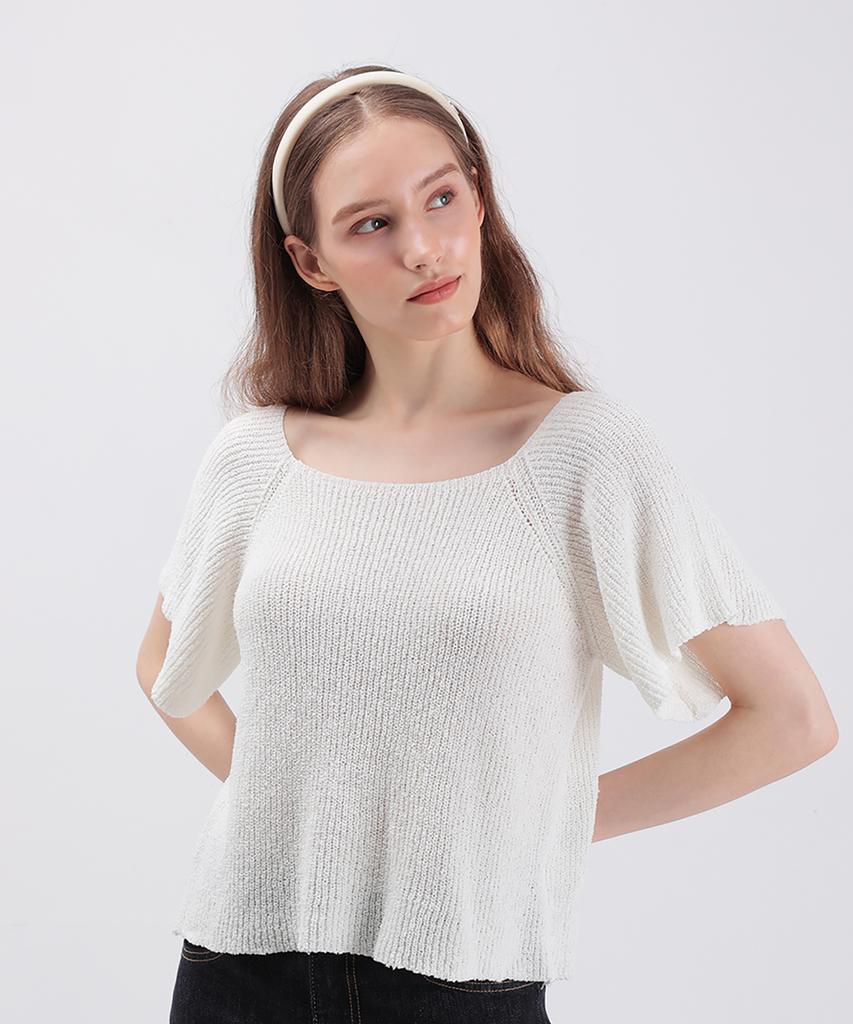 WHEN YOU MOVE Square Neck Summer Knit (3 Colors)