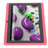 7in Tablet PC Quad Core CPU Eye Protection Kids Tablet with 8GB ROM Support WiFi Bluetooth Dual Camera for Android Pink