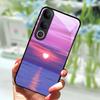 Phone Case For VIVO V50 Lite V50Lite 6.77" Tempered Glass Camera Protection Back Cover Luxury Full Coverage Shockproof Bumper