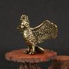 Mini Parrot Small Statue Cute Bird Miniatures Funny Brass Parrot Ornament  Home Decor