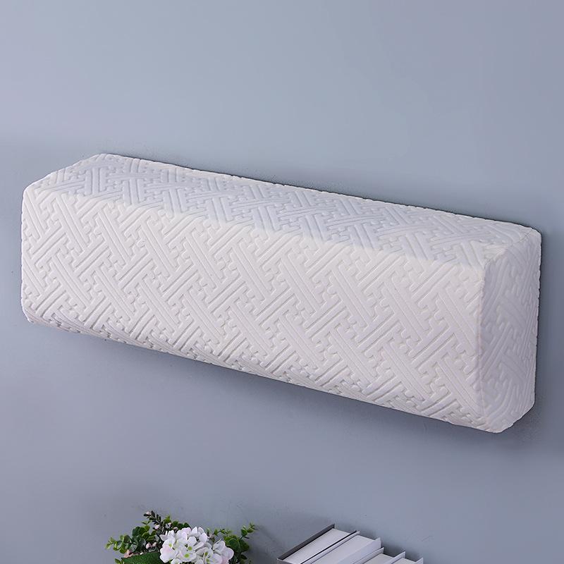 1Pc Wall Mounted Air Conditioning Cover Dustproof Elastic Fabric Fan Dust Cover Wall Air Home Decor Air Conditioner Protector