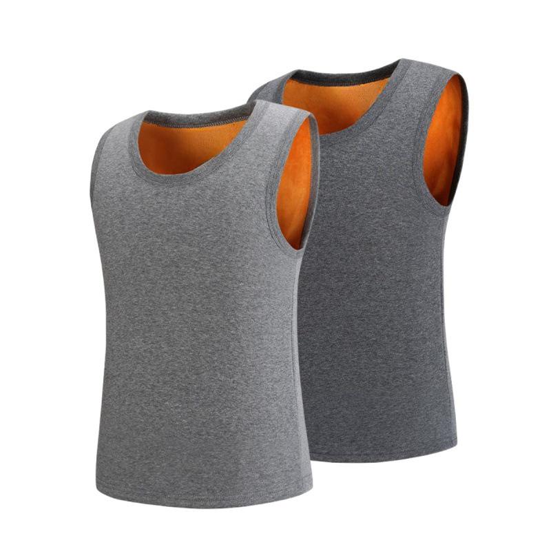 Men's Fleece-Lined Thermal Vest: Super Soft, Thickened Warmth for Autumn & Winter