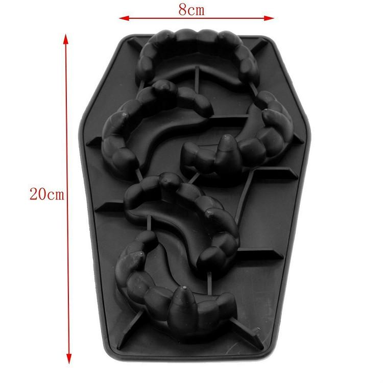 Tooth Mold Silicone Mold Cake Tools Cookie Cutter Ice Molds Cake Mould Bakeware Tools