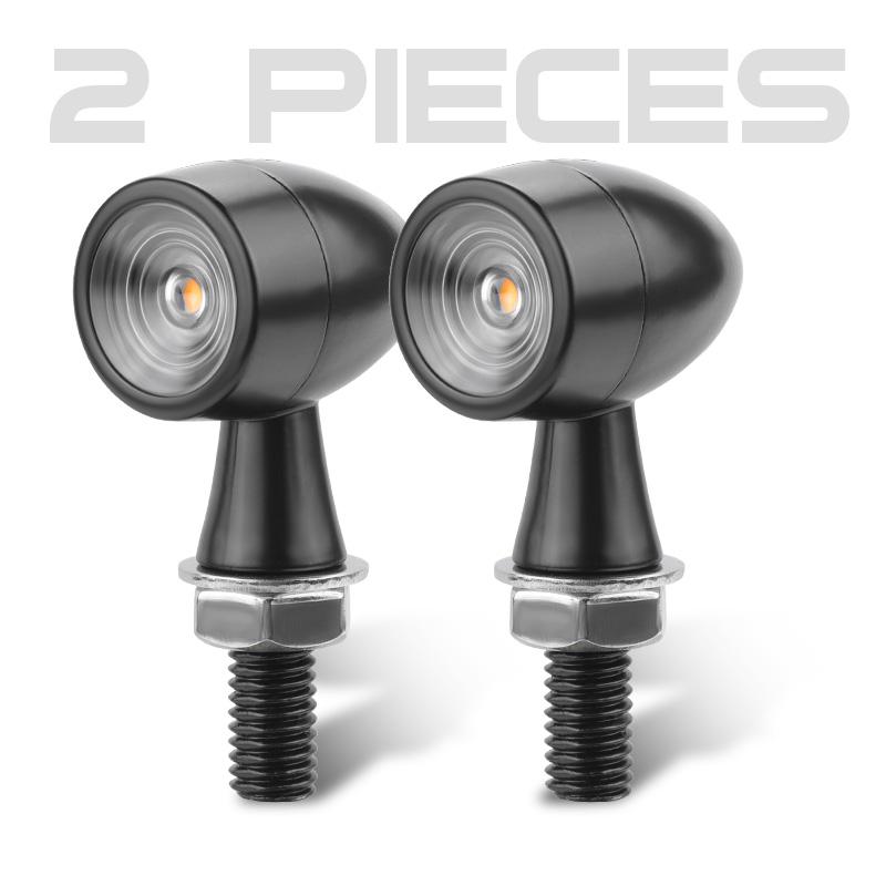 

8 мм мотоциклетный мини светодиодный указатель поворота пуля мото мигающий свет клиньотант мото светодиодный 12 В подходит для Kawasaki Suzuki 2PCS