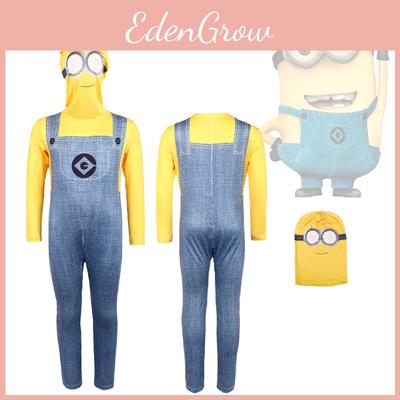 Rozkošný cosplay kostým Mimoňů Perfektní pro jevištní vystoupení Unisex design Pro děti