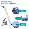 Short Brackets Aluminum Alloy End Clamp Kit Flat Roof Mounting Solar Holder