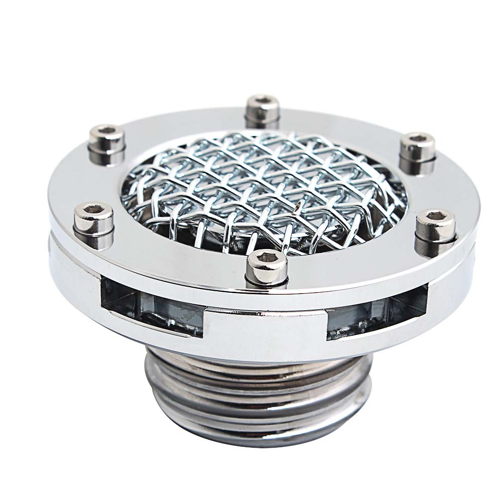 Motorcycle CNC Aluminum Copper Fit For Harley Sportster XL 1200 883 48 Softail Dyna Road King Grid Oil Tank Caps Fuel Tank Cover