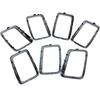7Pcs Glossy Black Front Grille Inserts Cover Trim Kit Grill Ring For Jeep Grand Cherokee 2017 2018 2019 2020
