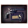 Exquisitely Designed Pistol Metal Signs: Embodying Military Sophistication, These Are the Ideal Wall Decor for Man Caves