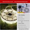 Solar Powered Warm White LED Strip String Lights
