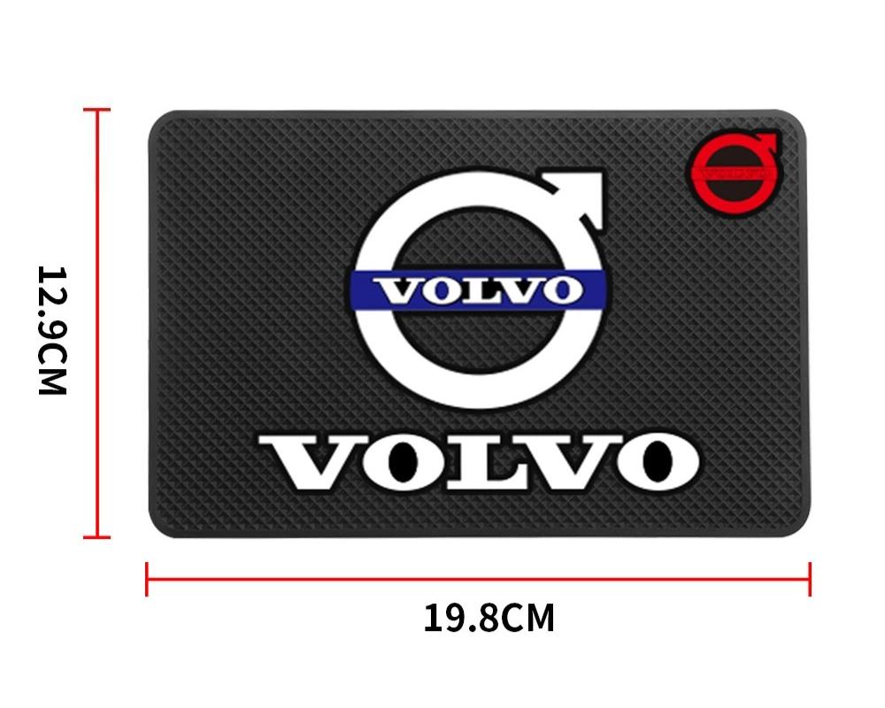 1/2pcs Car Silicone Coaster Water Cup Non-Slip Waterproof Pads For Volvo Rdesign AWD C30 C70 S40 S70 S80 S90 V40 V50 V60 V70 V90 CT9