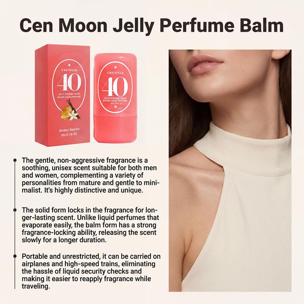Amber Vanilla Solid Perfume Balm 5g Portable Sweet Fragrance On-the-Go Easy Application Ambiance Enhancer Style Statement
