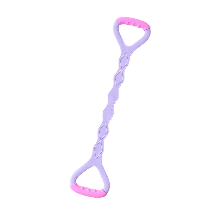 8-Shape Silicone Shoulder Opener Yoga Elastic Band for Fitness