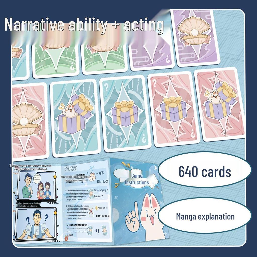 Nonsense Tabletop Card Game: Murder Mystery Logic for 4-8 Players