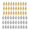 120Pcs Track and Crosses Country Spikes with Spikes Wrench 1/4Inch Track Spikes for Track Shoes Replacement Spikes
