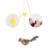 Simulated Vocaling-sounding Bird Biting Cat ToySelf-entertaining and Boring Chirping Bird Hanging Feather Cat Toy Pet Toy