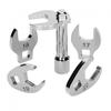 Broad Compatibility Crowfoot Wrench Set Open End Spanner Clear Size Markings