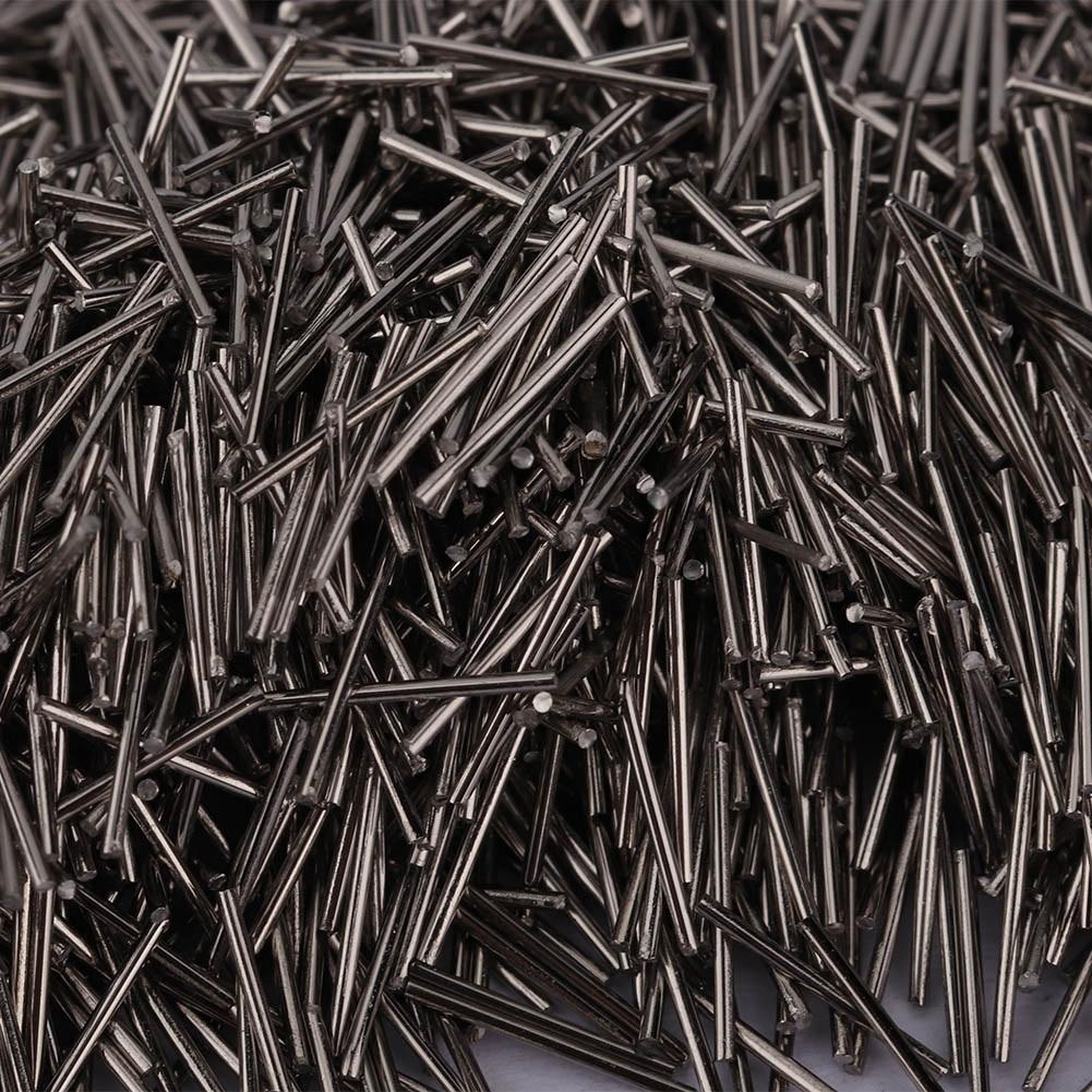 100g Stainless Steel Finishing Pins Polishing Magnetic Jewelry Making Accessory (0.2mm