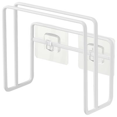 Yamazaki Jitsugyo Film Hook Cutting Board Holder White Approximately W12 X X H12cm Hook Not Tower Cutting Board Storage Floating Storage 6364 Body