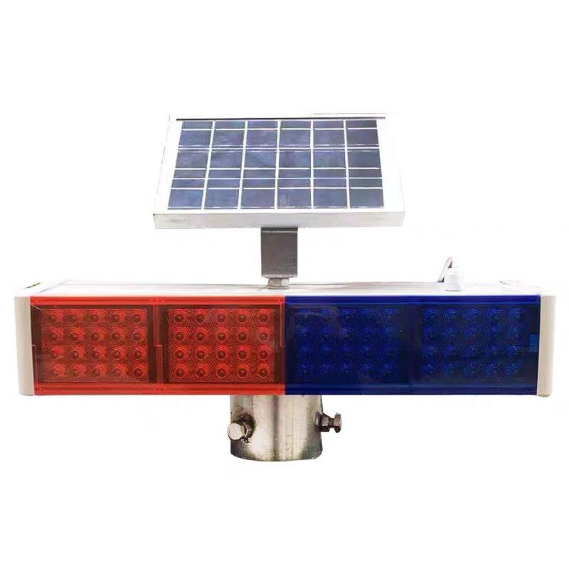 Solar LED Road Warning Flashing Light CN plug (adapter included)