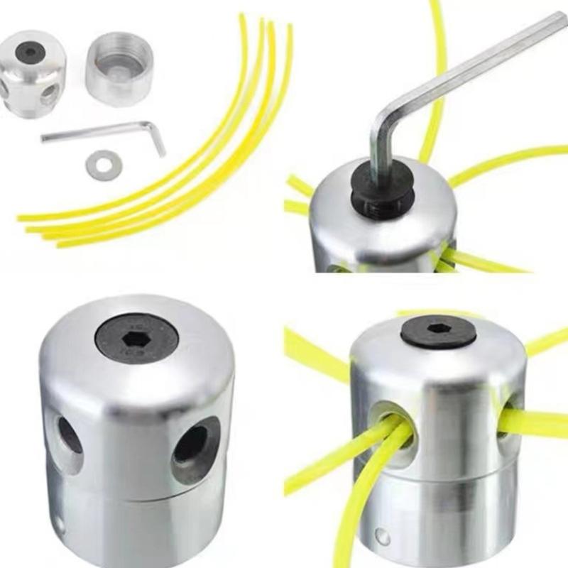 Crossbody Mounted 4 Cycle Grass Trimmer Head Aluminum Construction For Long Lasting Yard Maintenance Lawn Care Equipment