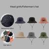 Unisex Kapelusz typu bucket odprowadzający wilgoć Letni składany kapelusz wędkarski Lekki szybkoschnący kapelusz na wędrówki, wędkarstwo, kemping