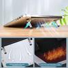 2Pcs Adjustable Laptop Stability Foldable Design Stand High Desk Ergonomic Aluminum Foldable Portable
