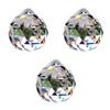 Shui Hanging Feng Crystal Ball Clear Faceted Sphere Sun Catcher Prism Rainbow