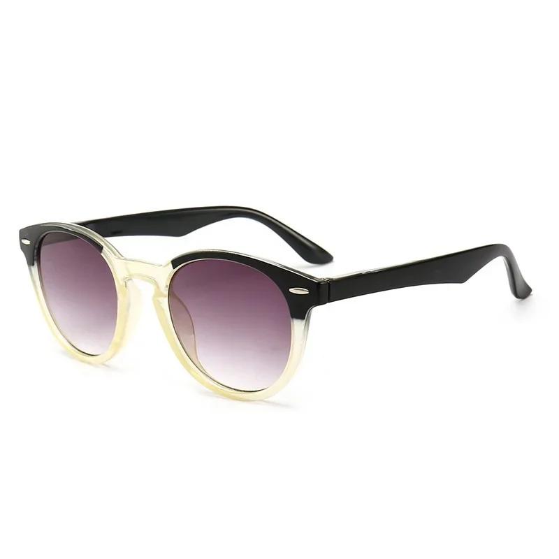 Eye Protection Anti Blue Ray Reading Eyewear Luxury Men Women Super Light Round Far Sight Eyeglasses High Definition Presbyopia