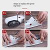 Electric Knife Sharpener, Automatic Blade Grinding, Household Multifunctional Kitchen Knife Sharpener with Fine Grinding Stone