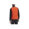 adidas Originals Logo Print V-Neck Zip Vest Men Vests Orange HM6750
