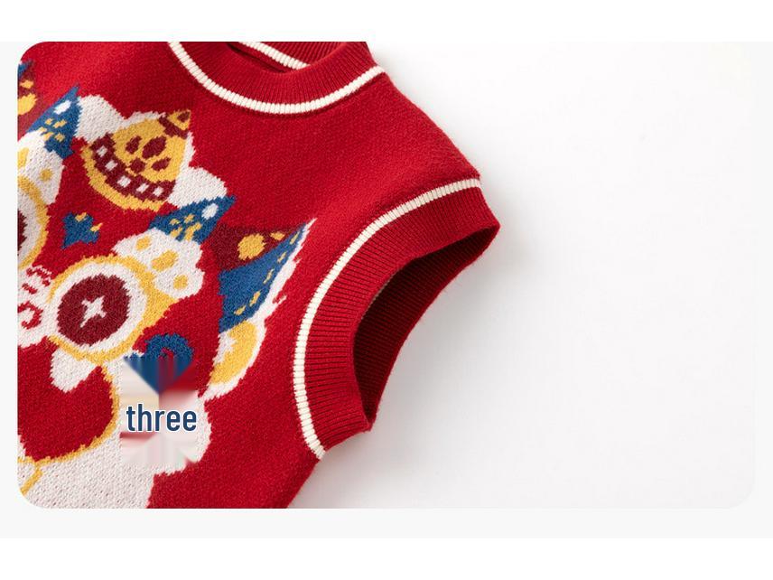 Dudujia Kinder Winter Neujahr Pullover - Festliche Strickware für Jungen und Mädchen