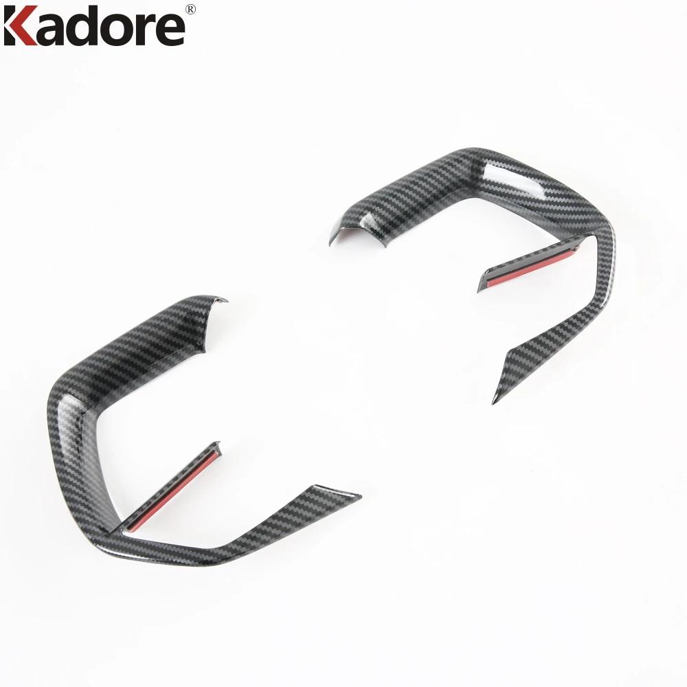 Car Steering Wheel Panel Cover Trim For Hyundai Cantus Creta ix25 -   2024 Carbon Fiber Interior Accessories