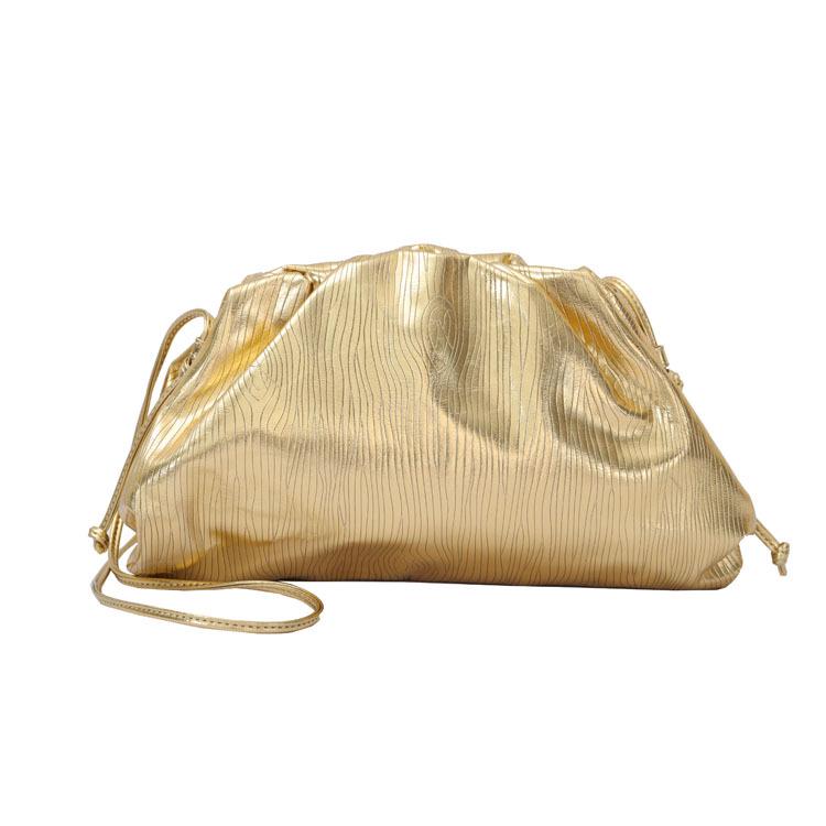 2023 Goldwolke Damen Umhänge- & Handtasche: Große/Kleine gewebte Teigtaschen-Tasche