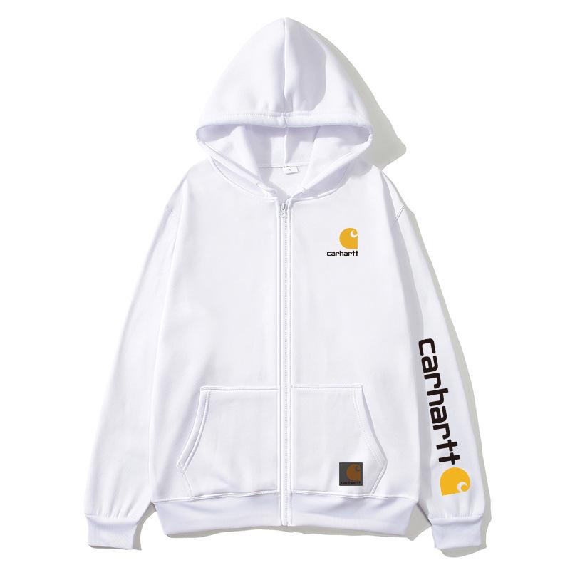 Carhartt Print Reißverschluss Hoodie für Damen & Herren: Trendige Herbst-/Winter-Oberbekleidung