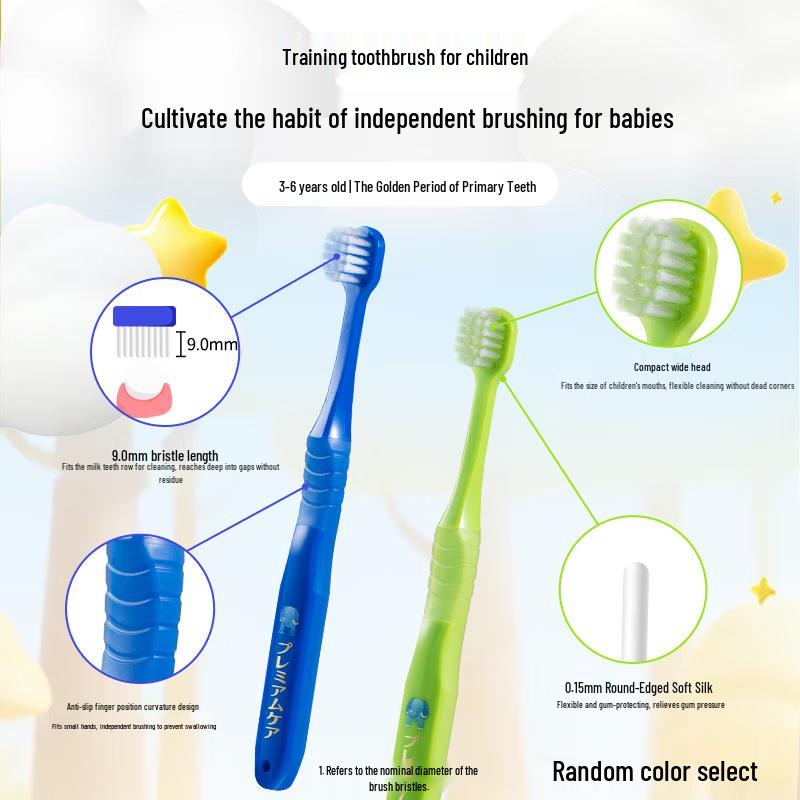 EBISU Training Kids Toothbrush (3-6 Years)