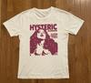 Hysteric Glamour Stile Retrò Anni '90 Maglietta Ristampa Carbone per Uomo Donna Y2k Grafica Manica Corta Unisex Uomo Donna Estate